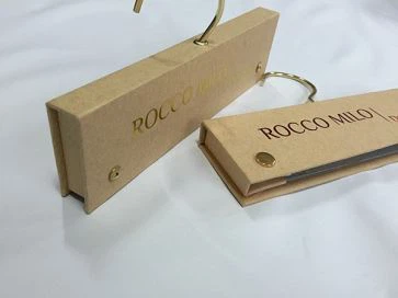 Carton d'en-tête de tissu