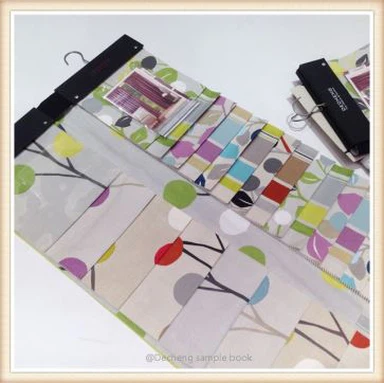 Cintre plié en cascade de tissu