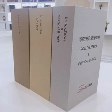 Livre d'échantillons Roman Shades